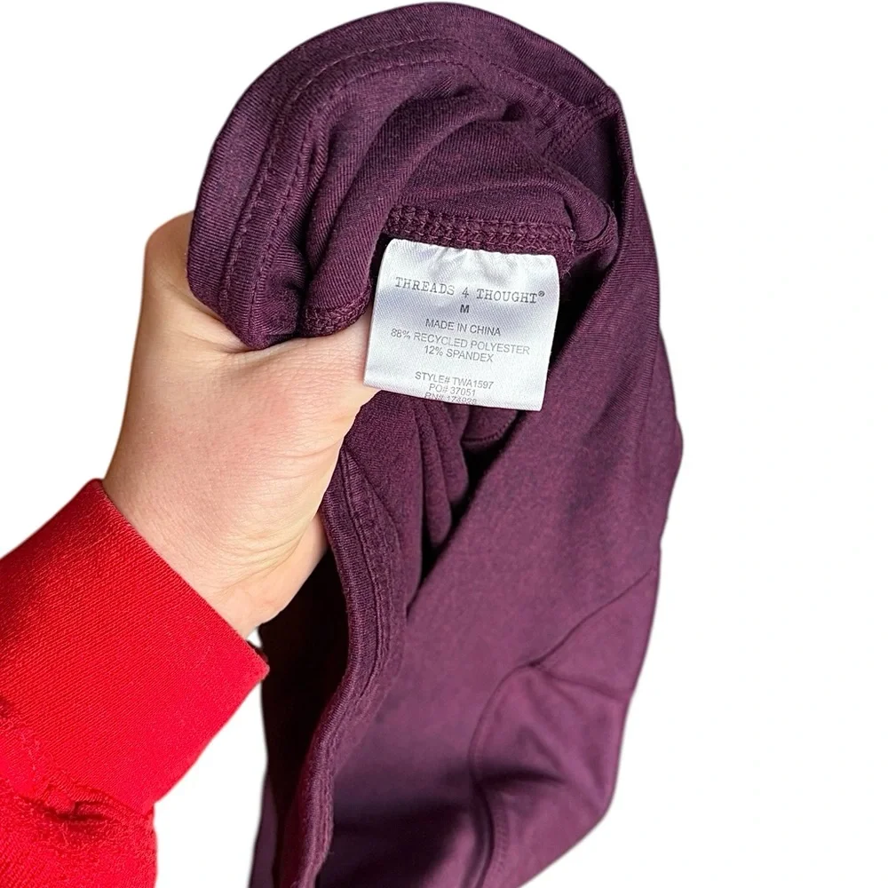 Threads For Thought High Rise Amaranth Lydia Performance Jogger Size Medium NWOT - Picture 12 of 16